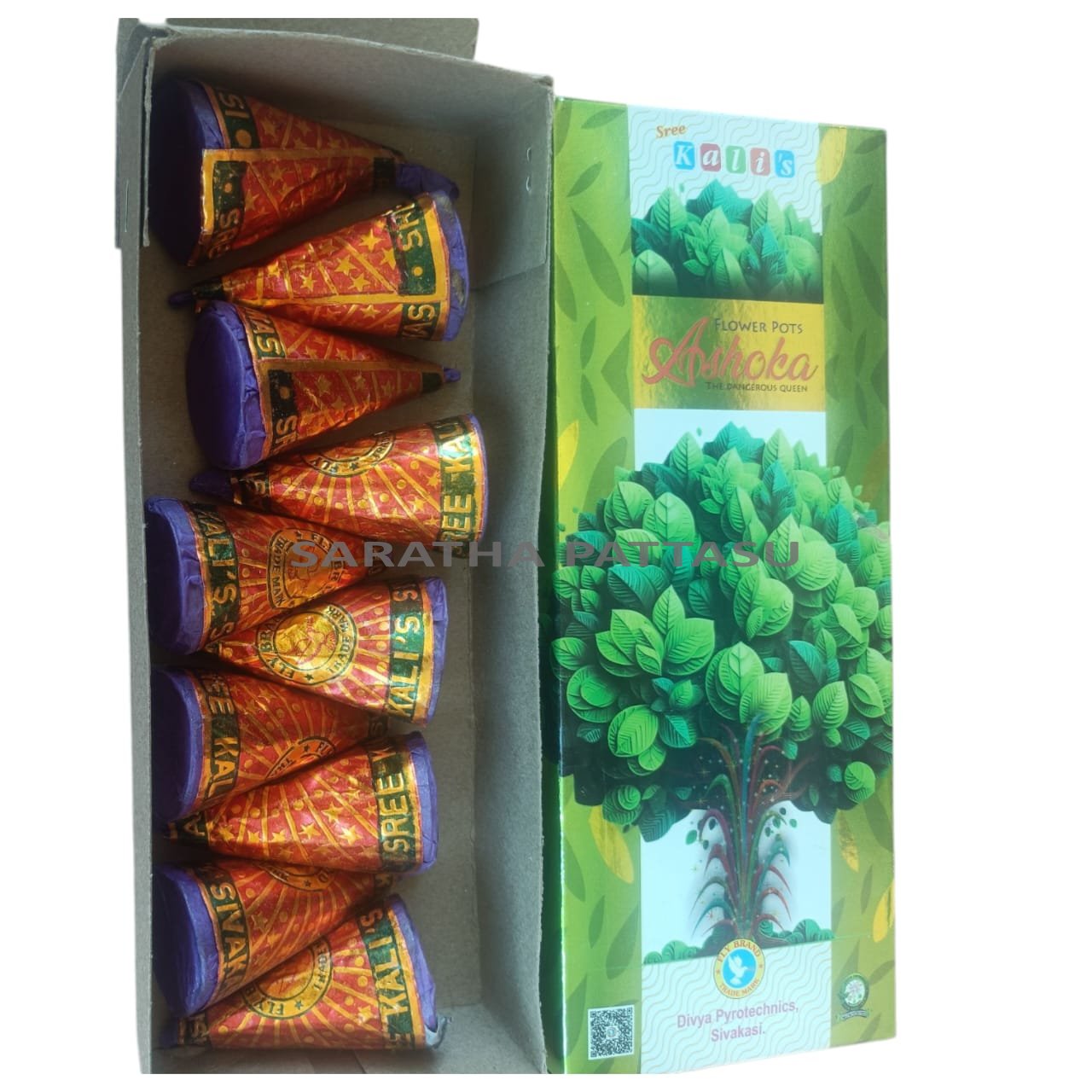 FLOWER POTS ASOKA ( 10 PCE )