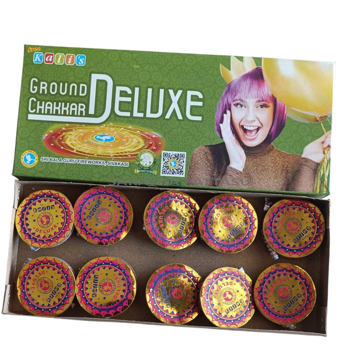 GROUND CHAKKAR DELUXE ( 10 PCE ) 
