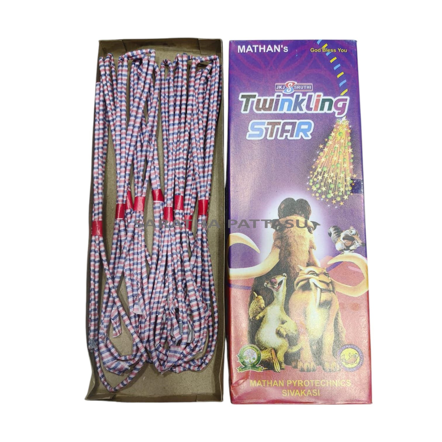 4' TWINKLING STAR ( 10 PCE )