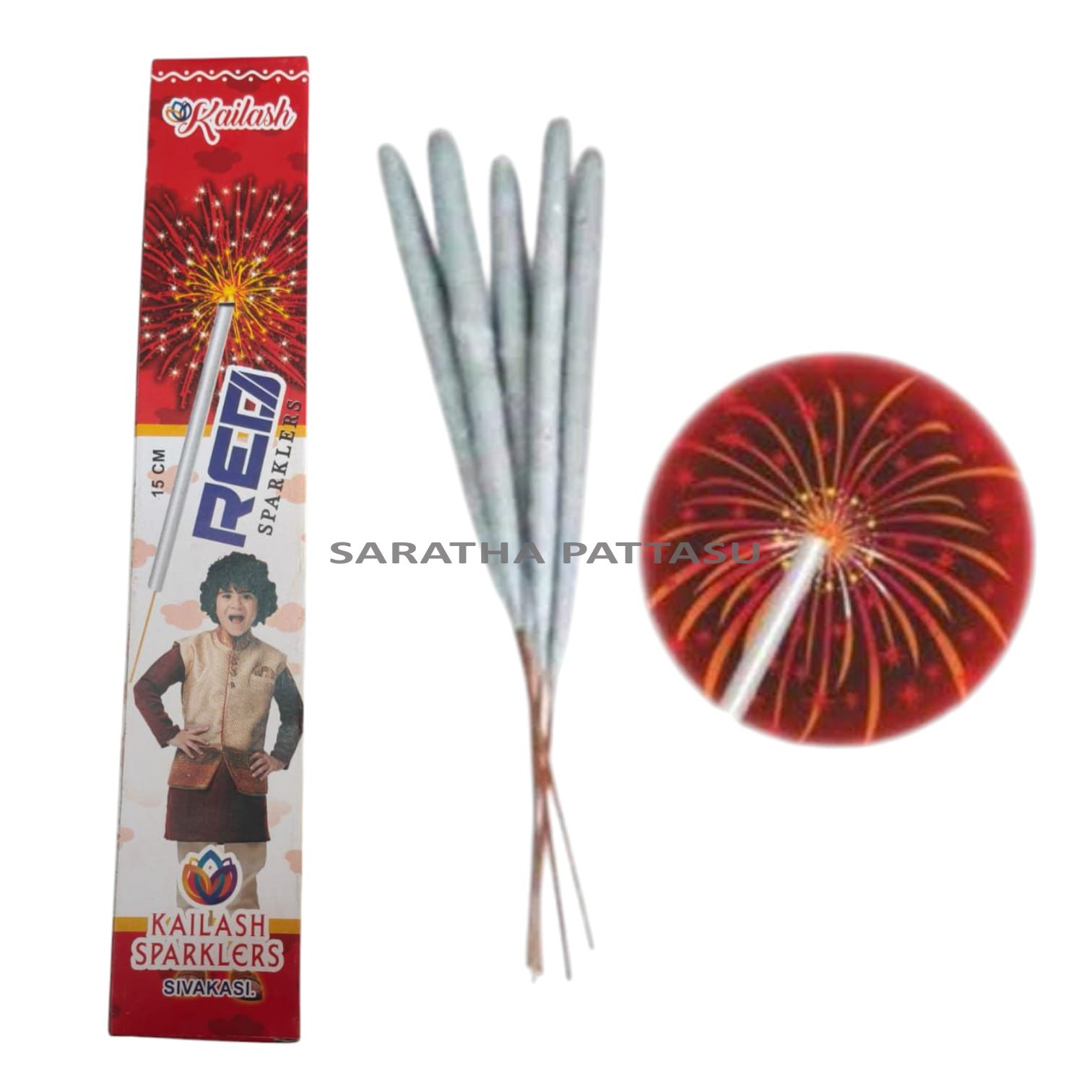 15 CM RED ( 10 PCE )